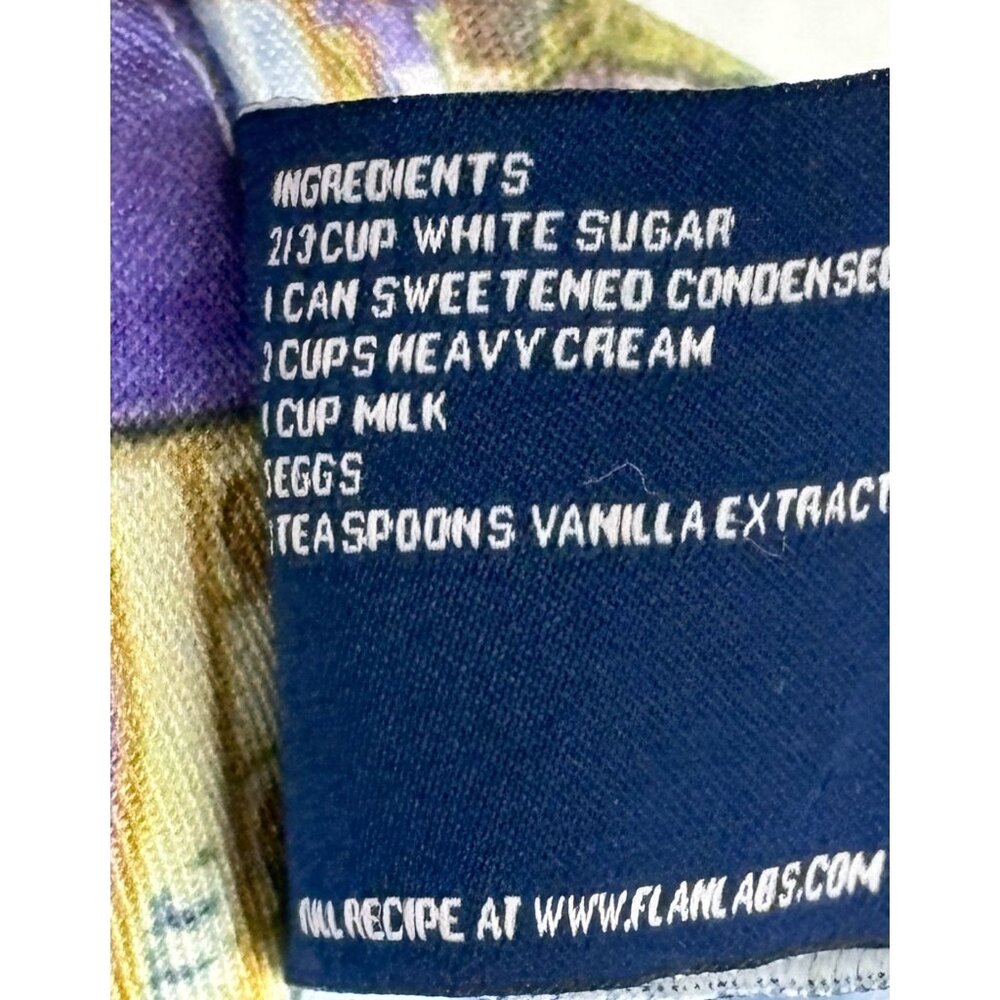 Flan Labs Silky Castle Print Button Up Shirt Men’… - image 8